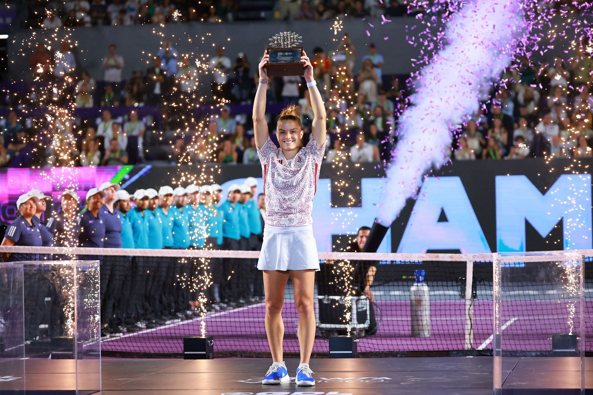 Maria Sakkari at the Guadalajara Open 2023